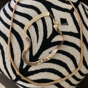 TWO Banana Republic neck chains.